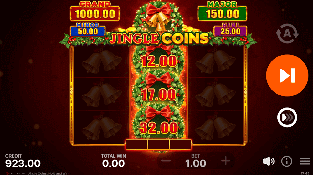 Jingle Coins: Hold And Win Bonuses Jingle Coins: Hold And Win Bonuses